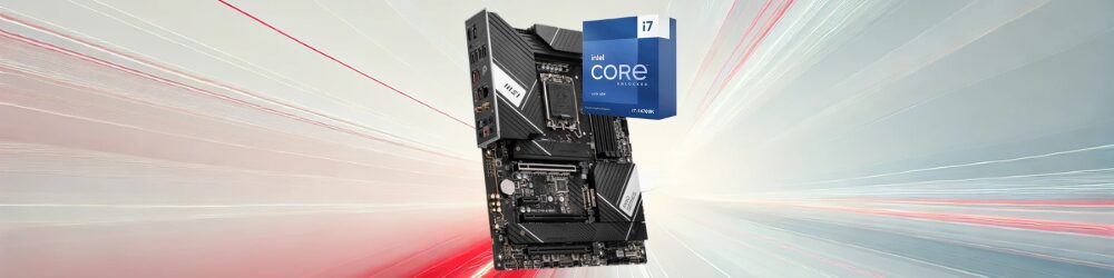 carte mère et intel i7 14e gen