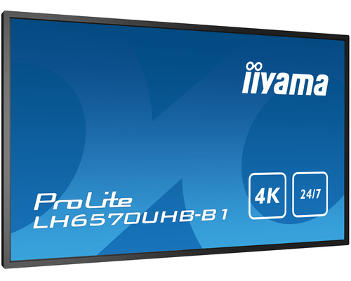 Iiyama LH6570UHB-B1 (LH6570UHB-B1) - Achat / Vente Affichage dynamique sur grosbill.com - 5