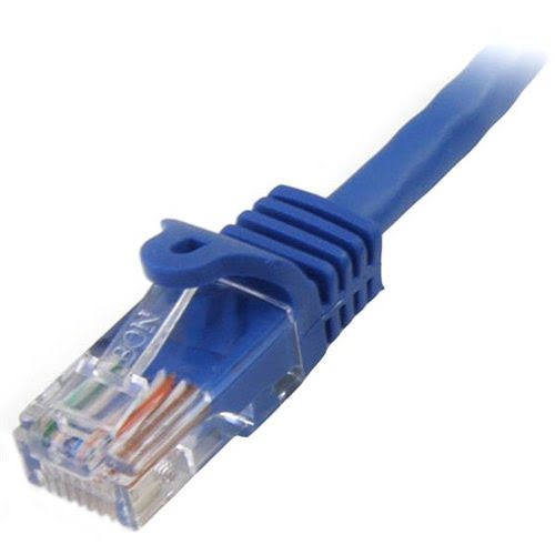 2m Blue Snagless UTP Cat5e Patch Cable - Achat / Vente sur grosbill.com - 1