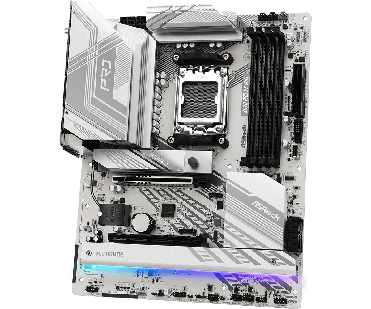 ASRock X870 PRO RS WIFI ATX  - Carte mère ASRock - grosbill.com - 4