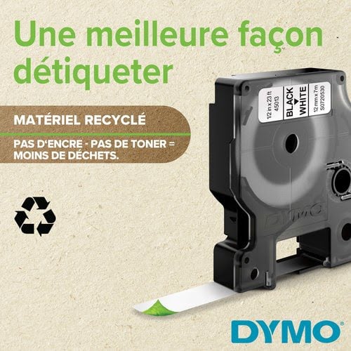 Dymo 12MMX 3.5M NYLON FLEXIBLE - Achat / Vente Consommable imprimante sur grosbill.com - 9