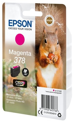 Epson - Magenta - C13T37834010 - Achat / Vente Consommable imprimante sur grosbill.com - 1