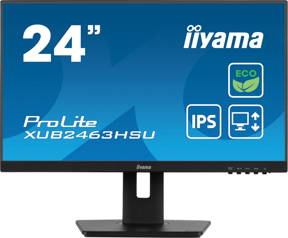 Iiyama 24"  XUB2463HSU-B1 - Ecran PC Iiyama - grosbill.com - 0