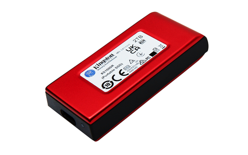 Kingston XS1000 Red USB-C 3.2 2To (SXS1000R/2000G) - Achat / Vente Disque SSD externe sur grosbill.com - 3