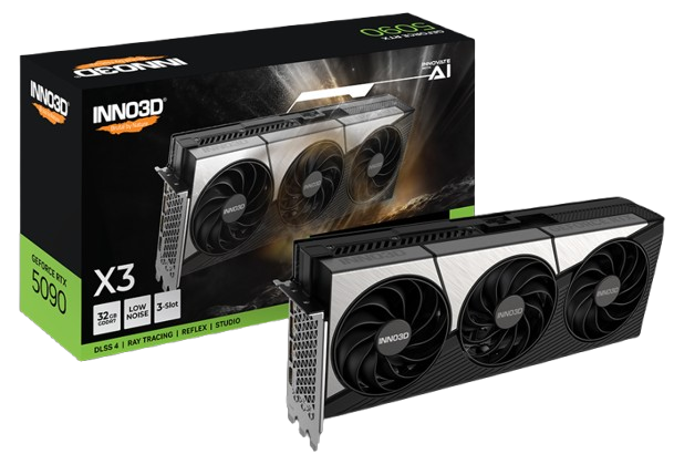 Inno 3D GeForce RTX 5090 X3 OC 32GB  - Carte graphique Inno 3D - 0