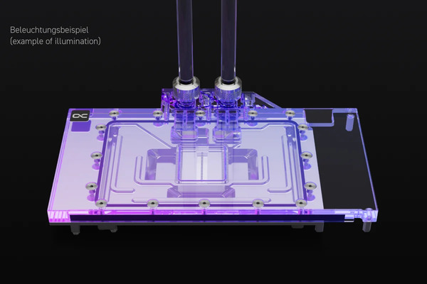 Alphacool Eisblock Aurora Acryl RTX4080 AMP Trinity + BackP - Watercooling - 1