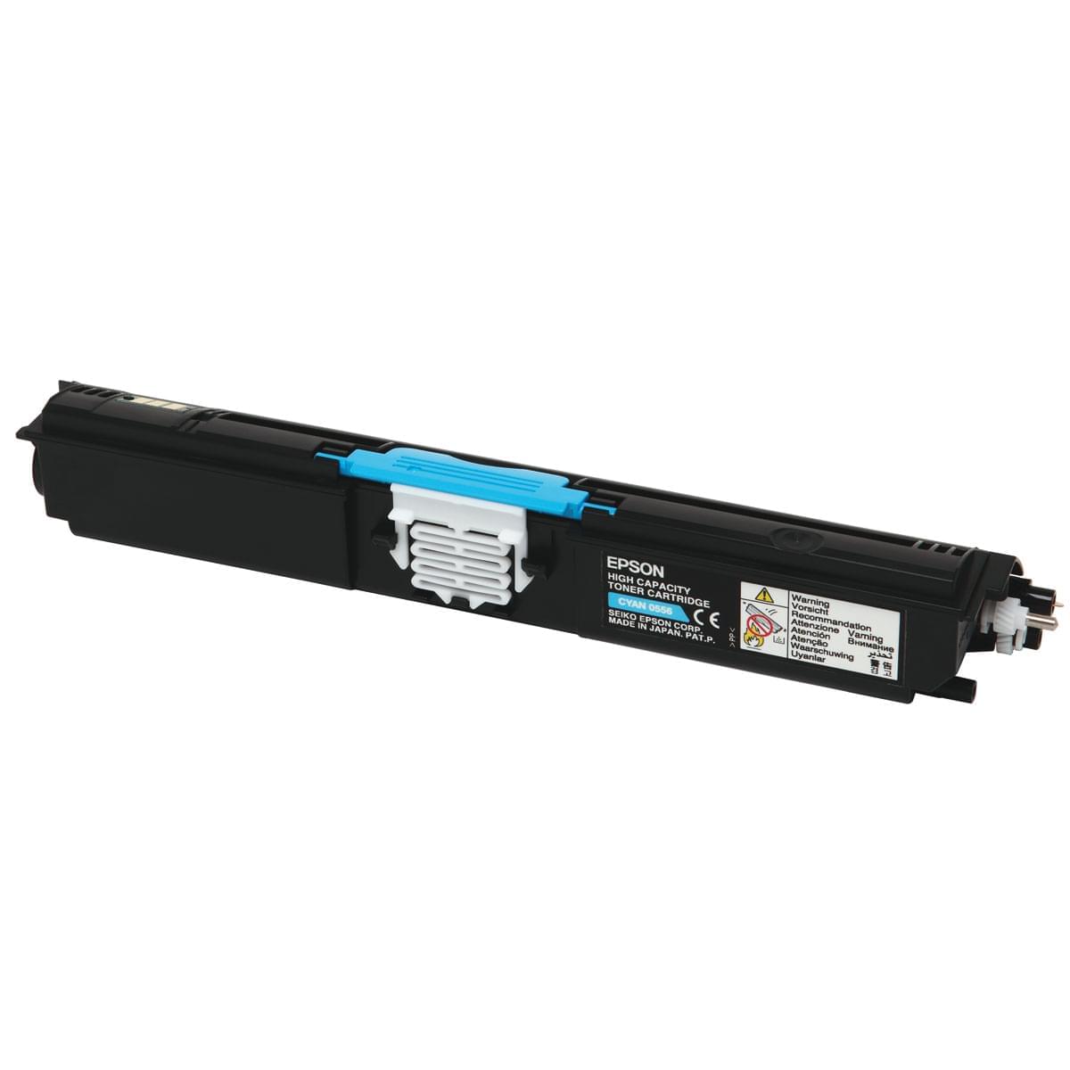 Toner Cyan Haute Capacite 2700p - C13S050556 pour imprimante Laser Epson - 0