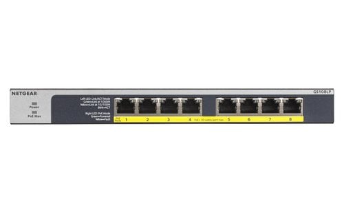 8PT POE/POE+GIGABIT UNMANAGED SWCH - Achat / Vente sur grosbill.com - 4