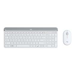 Logitech MK470 White - Slim Wireless Combo