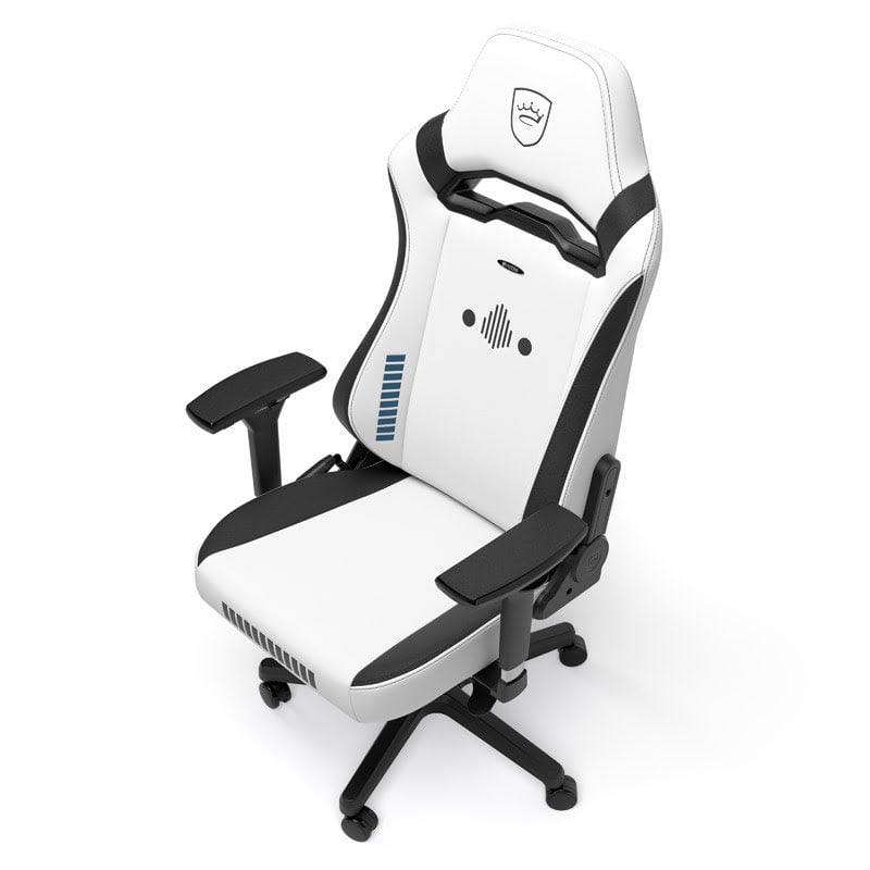 NobleChairs HERO Gaming Noir/Blanc - Siège PC Gamer - grosbill.com - 5