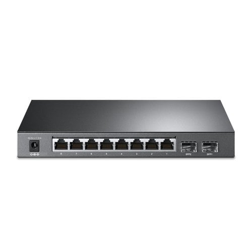 8 Port Smart PoE Switch with 2 SFP ports - Achat / Vente sur grosbill.com - 2