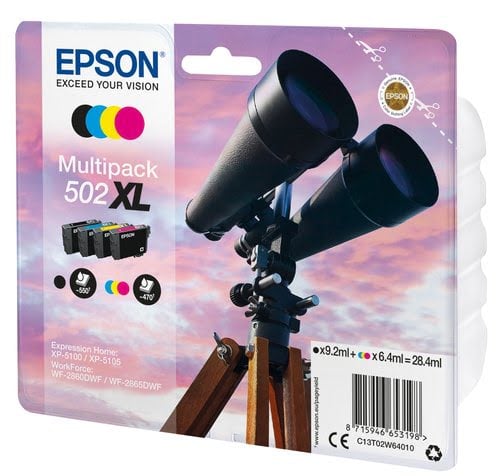 Epson - Noir, Cyan, Magenta, Jaune - C13T02W64010 - Achat / Vente Consommable imprimante sur grosbill.com - 1