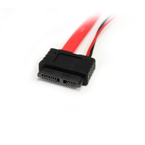 20in Slimline SATA to SATA Cable - Achat / Vente sur grosbill.com - 1