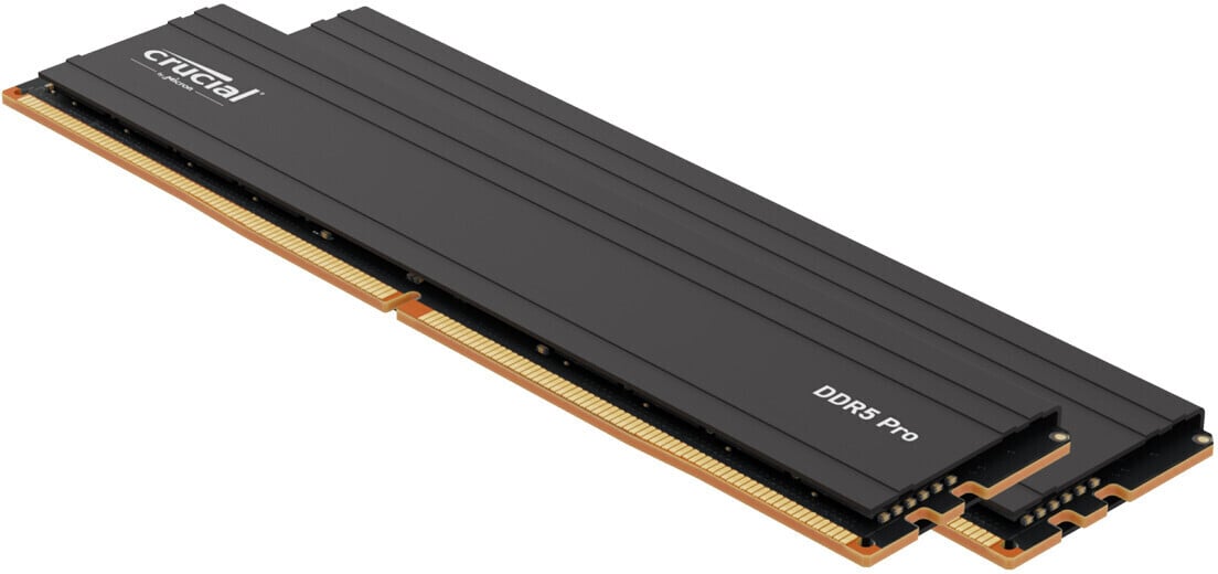 Crucial Pro 48Go (2x24Go) DDR5 5600MHz - Mémoire PC Crucial sur grosbill.com - 2