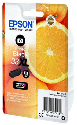 Epson Ink/33XL Oranges 8.1ml PBK - Achat / Vente Consommable imprimante sur grosbill.com - 3