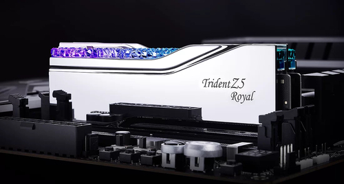 G.Skill Trident Z5 Royal Argent 32Go (2x16Go) DDR5 6400MHz - Mémoire PC G.Skill sur grosbill.com - 2