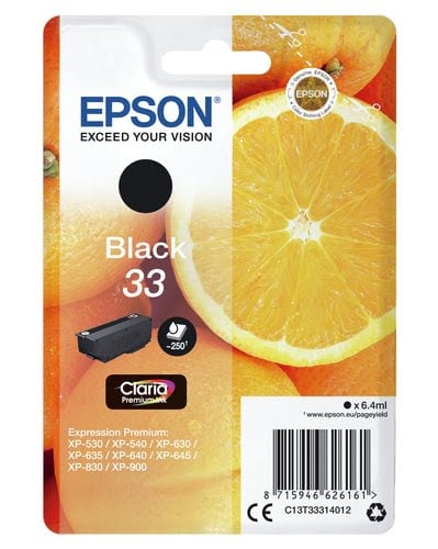 Epson - Noir - C13T33314012 - Achat / Vente Consommable imprimante sur grosbill.com - 2