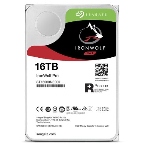 IRONWOLF PRO 16TB SATA 3.5IN - Achat / Vente sur grosbill.com - 3