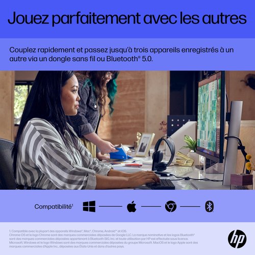 HP 715 RECHARGEABLE SILENT - Achat / Vente sur grosbill.com - 16