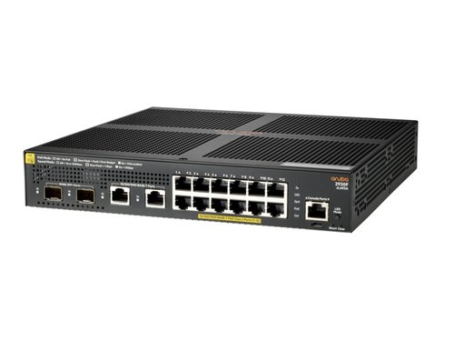 HPE Aruba 2930F 12G PoE+Swch Europe - E - Achat / Vente sur grosbill.com - 1