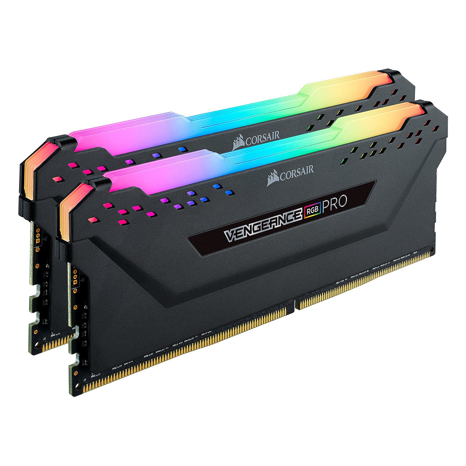 Corsair CMW16GX4M2C3200C16 RGB (2x8Go DDR4 3200 PC25600) (CMW16GX4M2C3200C16) - Achat / Vente Composant sur grosbill.com - 0