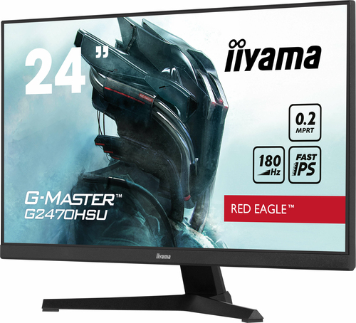 Iiyama 24"  G2470HSU-B6 - Ecran PC Iiyama - grosbill.com - 4