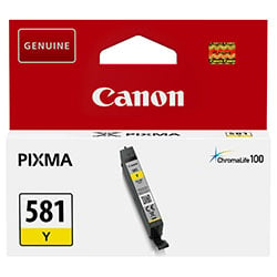 image produit Canon Cartouche Jaune CLI-581 Y - 2105C001 Grosbill