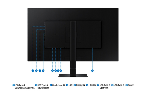 Samsung 32"  LS32D800UAUXEN - Ecran PC Samsung - grosbill.com - 8