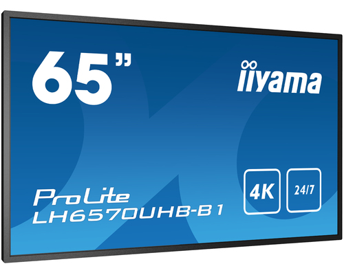 Iiyama LH6570UHB-B1 (LH6570UHB-B1) - Achat / Vente Affichage dynamique sur grosbill.com - 3