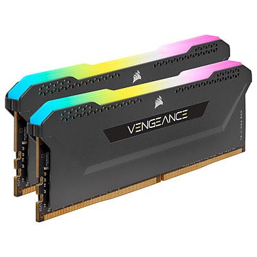 Corsair VENGEANCE RGB PRO SL (2x8Go) DDR4 3600MHz - Mémoire PC Corsair sur grosbill.com - 1