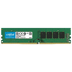 image produit Crucial 8Go (1x8Go) DDR4 2666MHz Grosbill