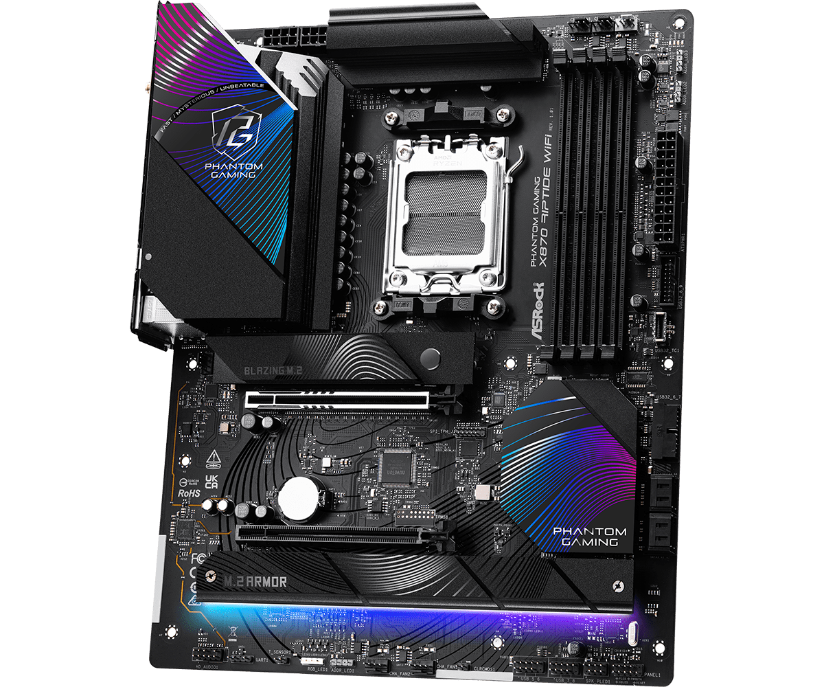 ASRock X870 RIPTIDE WIFI ATX  - Carte mère ASRock - grosbill.com - 4