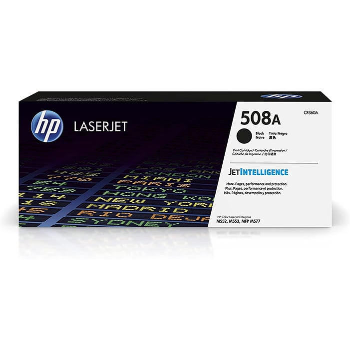 Toner Noir 508A - CF360A pour imprimante Laser HP - 0