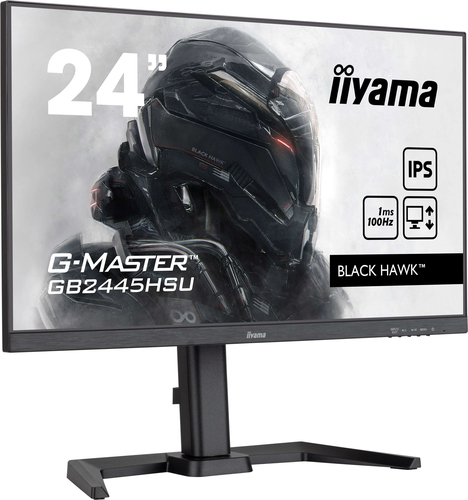 Iiyama 24"  GB2445HSU-B2 - Ecran PC Iiyama - grosbill.com - 1