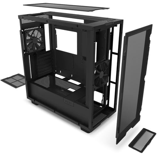 NZXT H7 Flow Noir Noir - Boîtier PC NZXT - grosbill.com - 3