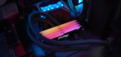 Kingston Fury Beast RGB 16Go (2x8Go) DDR4 3200MHz - Mémoire PC Kingston sur grosbill.com - 3