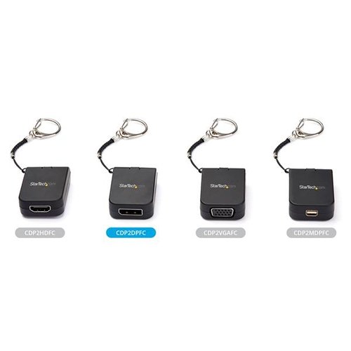 Keychain Adapter - USB C to DP - 4K 60Hz - Achat / Vente sur grosbill.com - 4