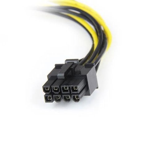 6" LP4 to 8 Pin PCIe Power Cable Adapter - Achat / Vente sur grosbill.com - 1