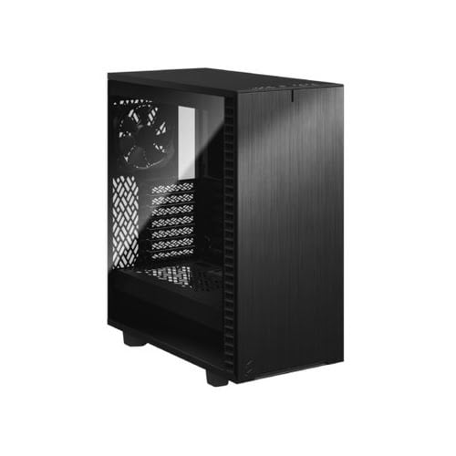 Fractal Design Define 7 Compact Black TG Dark - getÃ¶ntes Tempered Glass, gedÃ¤mmt, schwarz - Achat / Vente sur grosbill.com - 1