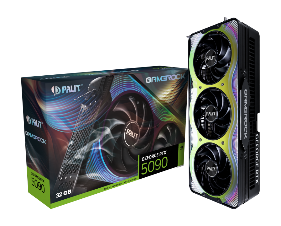 Palit RTX 5090 GameRock 32GB  - Carte graphique Palit - 0