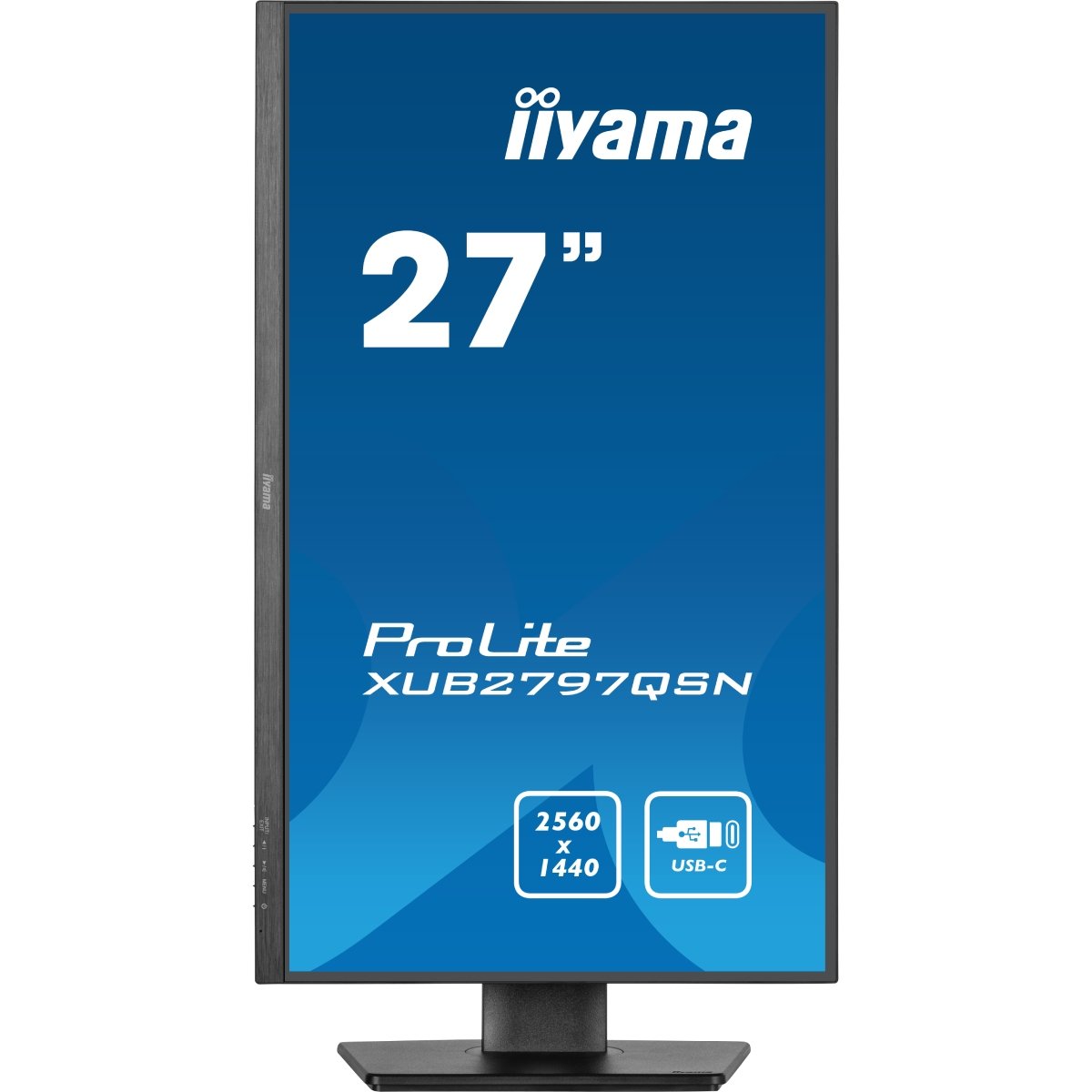 Iiyama 27"  XUB2797QSN-B1 - Ecran PC Iiyama - grosbill.com - 1