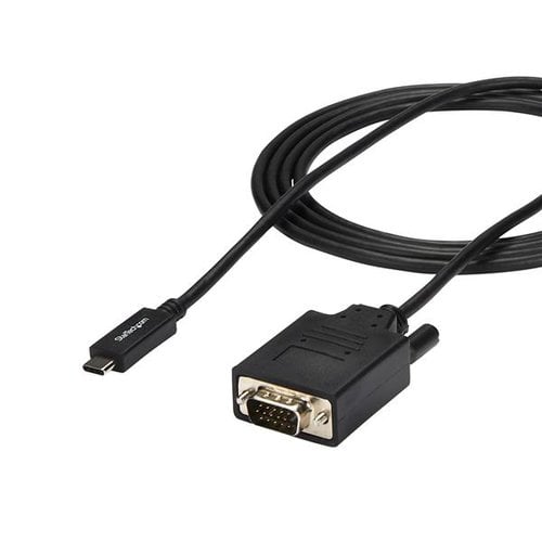 2m 1.8m USB C to VGA Cable - Achat / Vente sur grosbill.com - 2