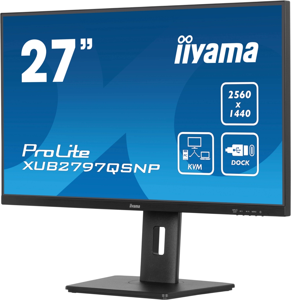 Iiyama 27"  XUB2797QSNP-B1 - Ecran PC Iiyama - grosbill.com - 3