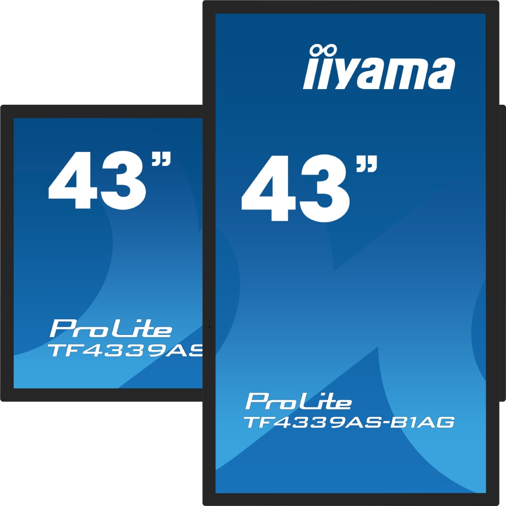 Iiyama ProLite TF4339AS-B1AG - 43" Tactile 4K 24/7 Android ( TF4339AS-B1AG) - Achat / Vente Affichage collaboratif sur grosbill.com - 0