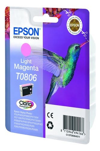 Epson Ink/T0806 Hummingbird 7.4ml LMG - Achat / Vente Consommable imprimante sur grosbill.com - 1