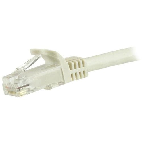 5m White Snagless UTP Cat6 Patch Cable - Achat / Vente sur grosbill.com - 1