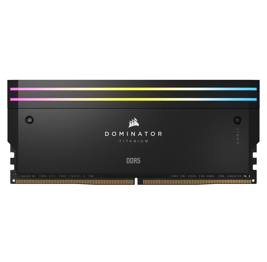 Corsair Dominator Titanium RGB 32Go (2x16Go) DDR5 7200MHz - Mémoire PC Corsair sur grosbill.com - 1