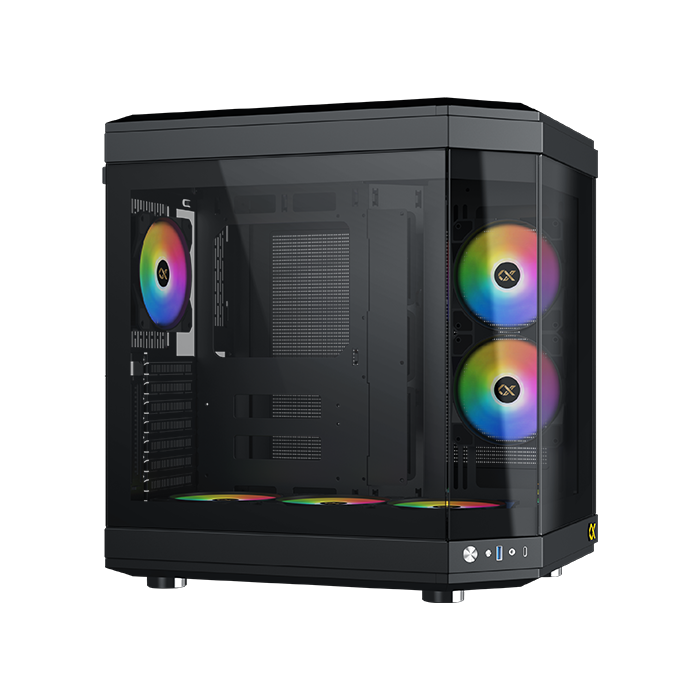 Xigmatek Cubi MT/SansAlim/E-ATX Noir - Boîtier PC Xigmatek - 6