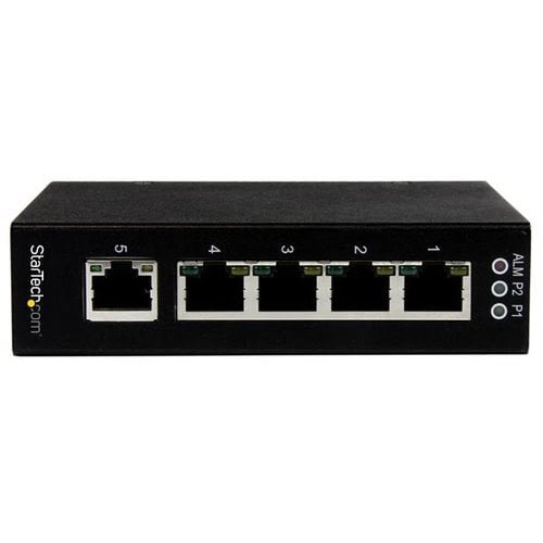 5 Port Industrial Gigabit Network Switch - Achat / Vente sur grosbill.com - 1