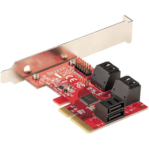 SATA PCIe Card/Controller Card 6 Ports - Achat / Vente sur grosbill.com - 2